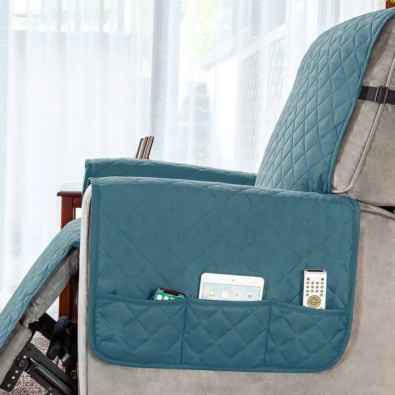 Protège Fauteuil Bleu Sarcelle