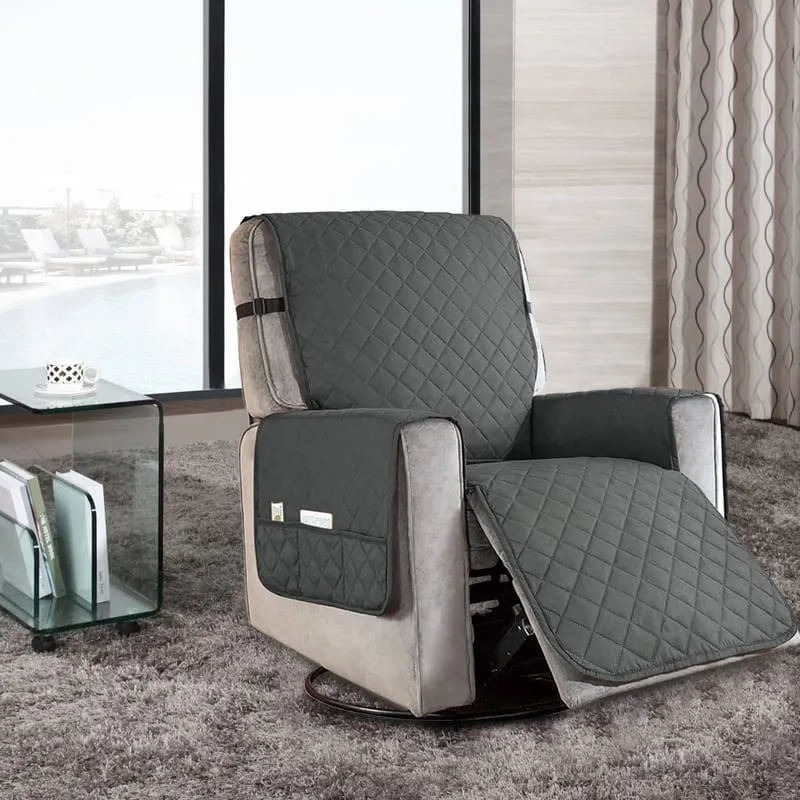 Protège Fauteuil Gris Anthracite