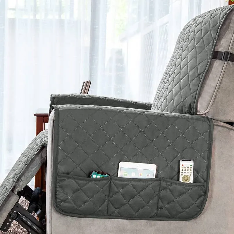 Protège Fauteuil Gris Anthracite