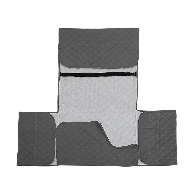Protège Fauteuil Gris Anthracite