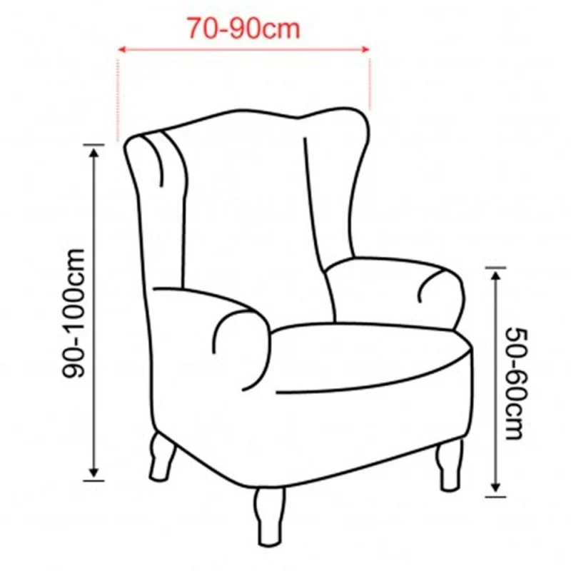 Housse de coussin d'oreille en cuir Anza