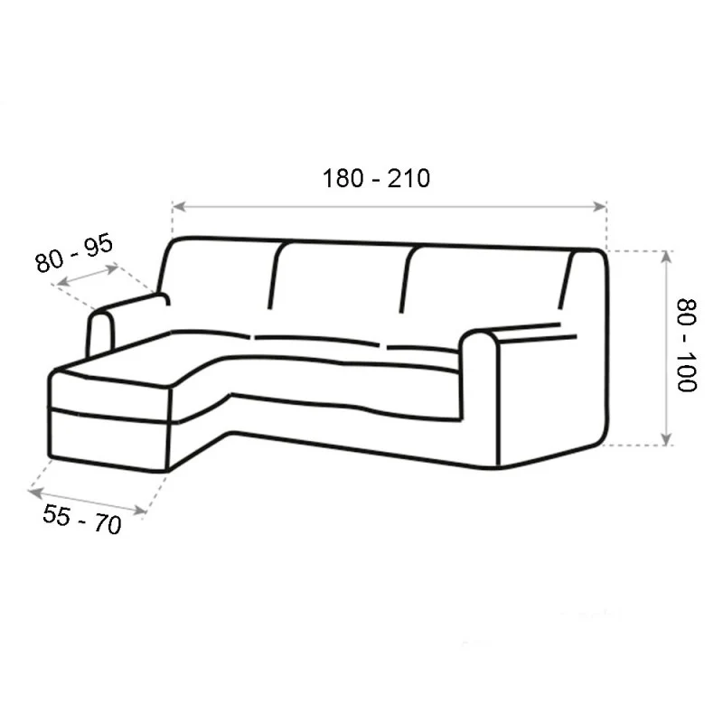 Housse pour mini chaise longue Belfast