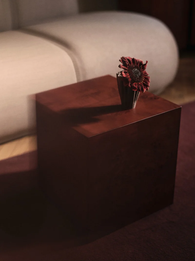 Dedali Vase - Small - Dark Brown