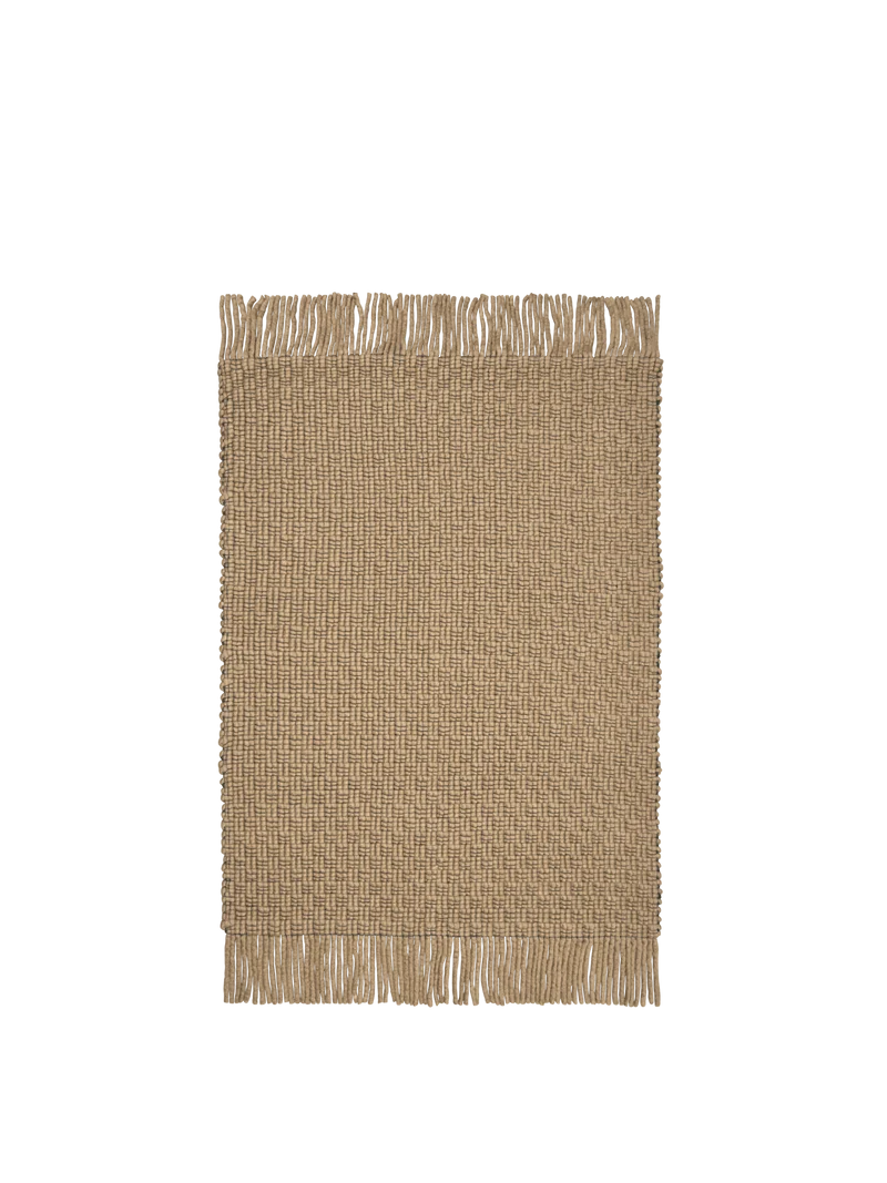Udo Rug - Tan/Black