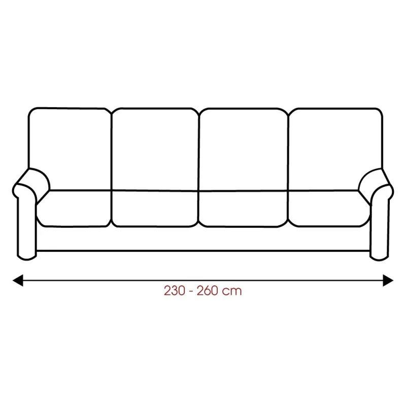 Housse Multi-élastique Canapé Aquitania