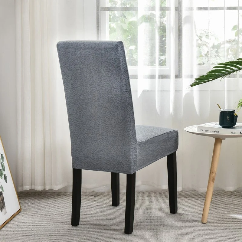 Housse de Chaise Imperméable Grise