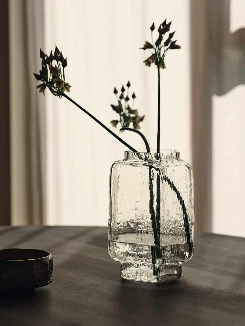 Mokuri Vase - Large - Clear