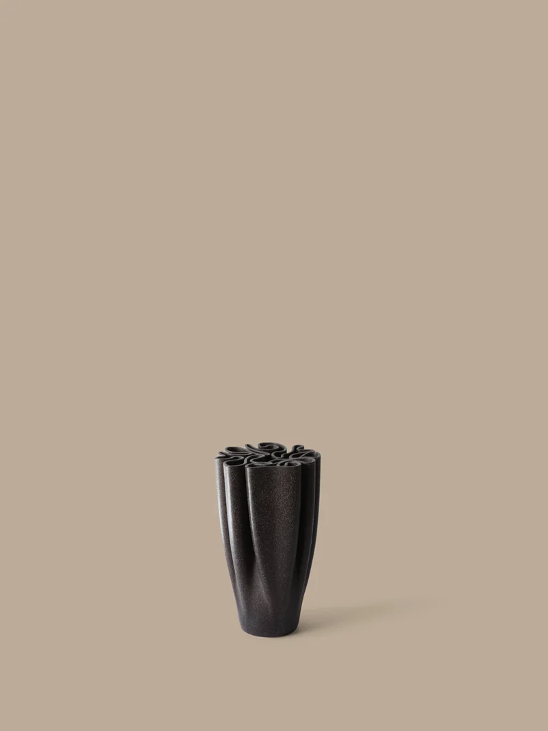 Dedali Vase - Large - Dark Brown