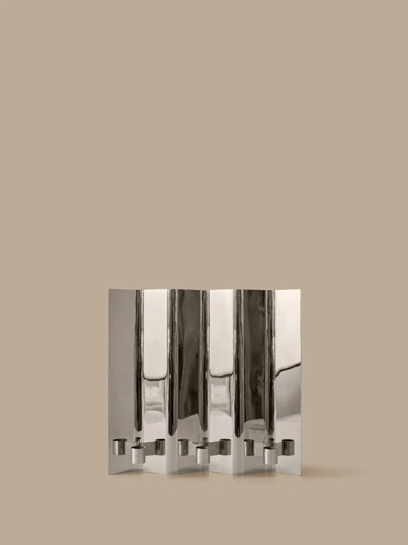 Eddy 3 Wall Candle Holder - Mirror Polished