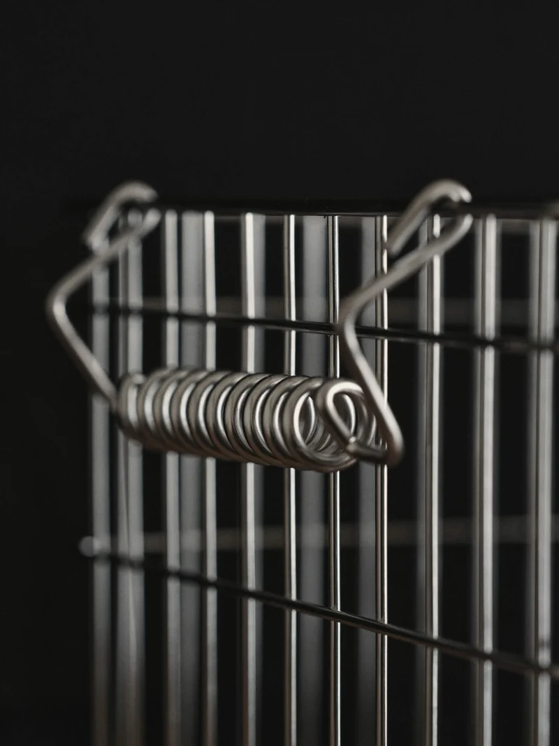 Cala Stackable Baskets - Set of 2 - Stainless Steel
