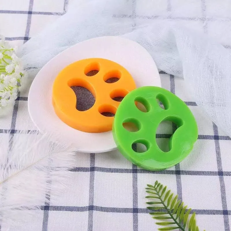Attrape-poils en silicone pour machine à laver