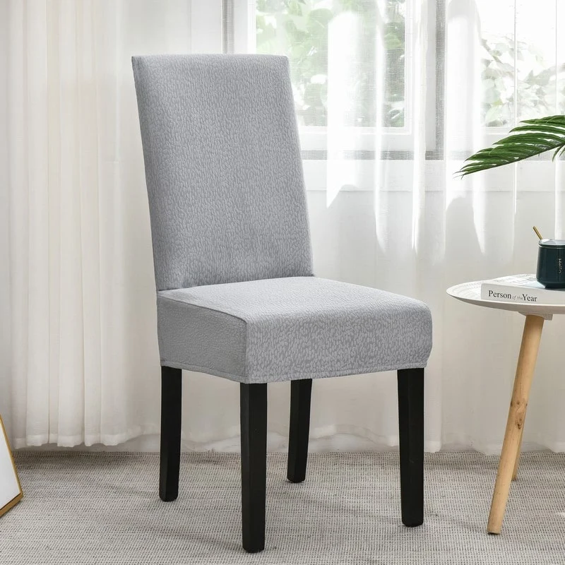 Housse de Chaise Imperméable Gris clair