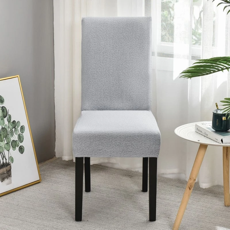 Housse de Chaise Imperméable Gris clair