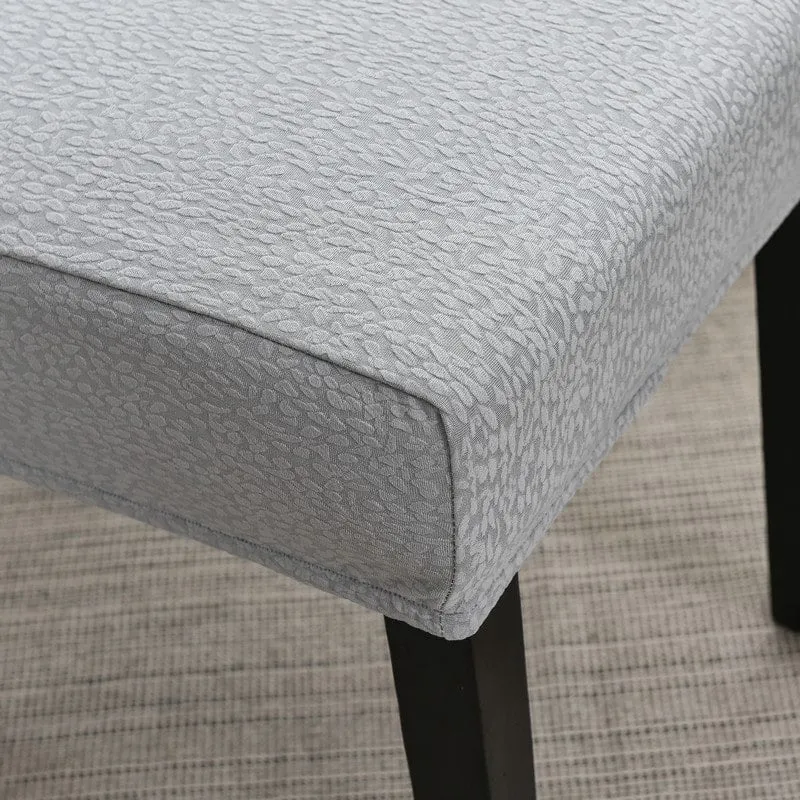 Housse de Chaise Imperméable Gris clair