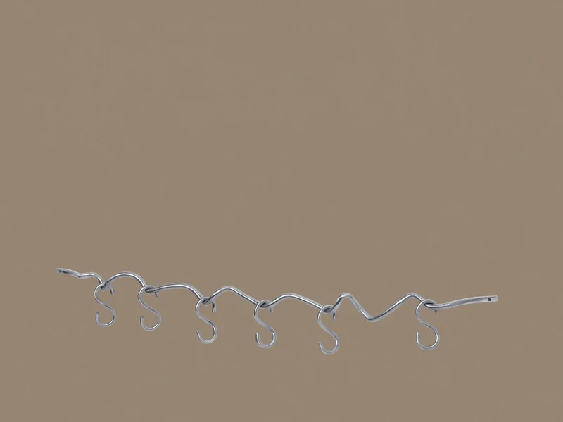 Curvature Hanging Rail - Stainless Steel