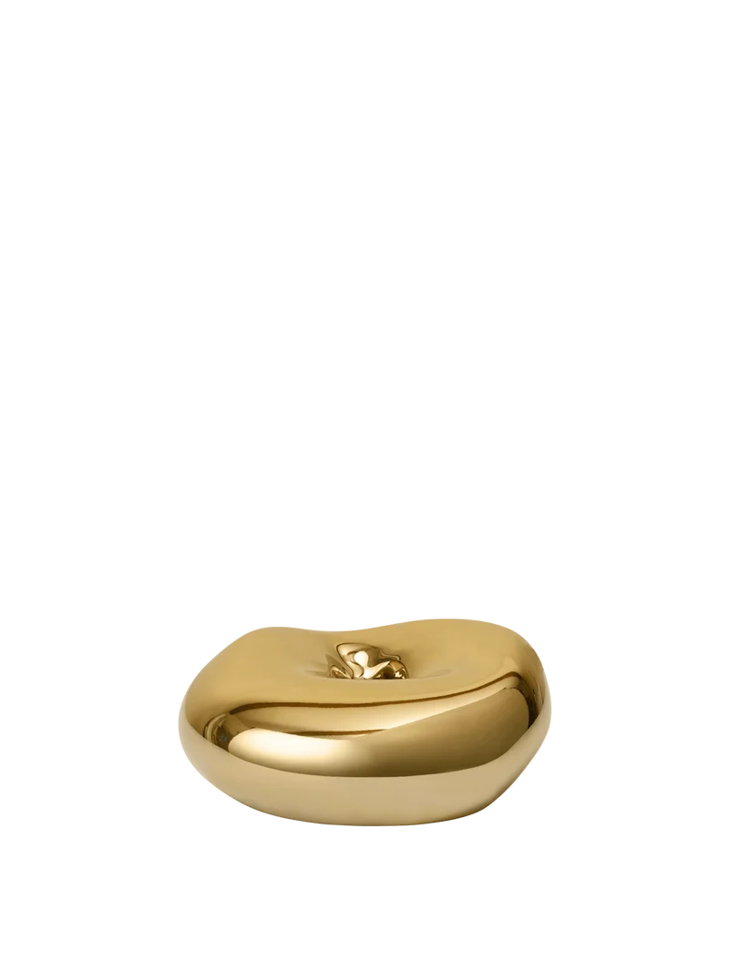 Bellure Candle Holder - Brass Finish