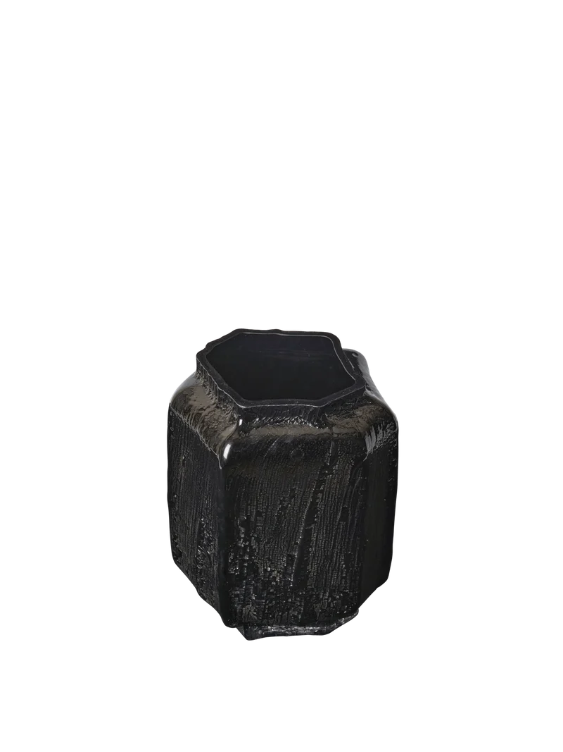 Mokuri Vase - Large - Black
