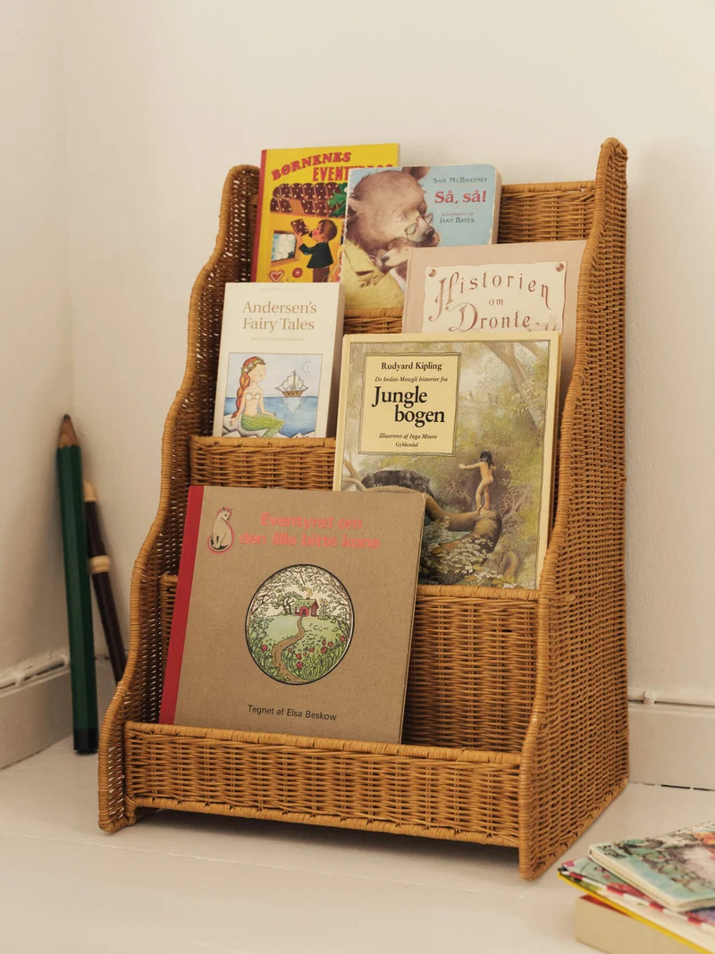 Rivan Display Bookcase - Natural