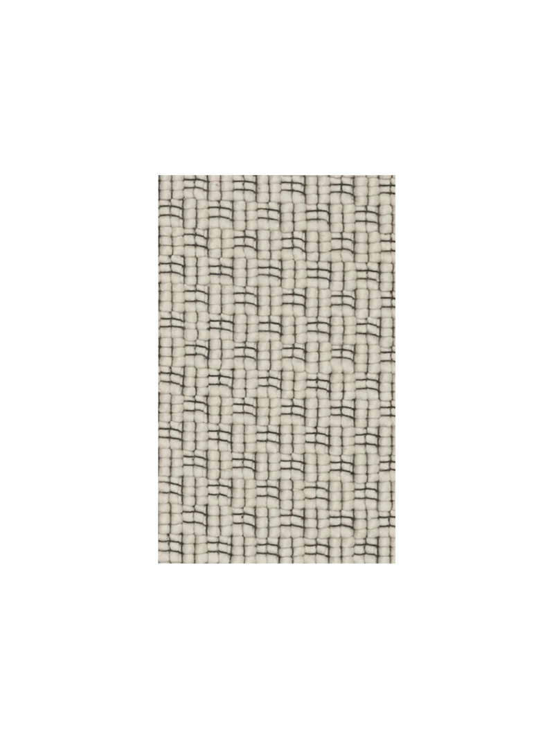 Rug Sample - Udo - Off-White/Black