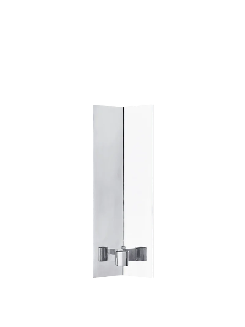 Eddy Wall Candle Holder - Mirror Polished