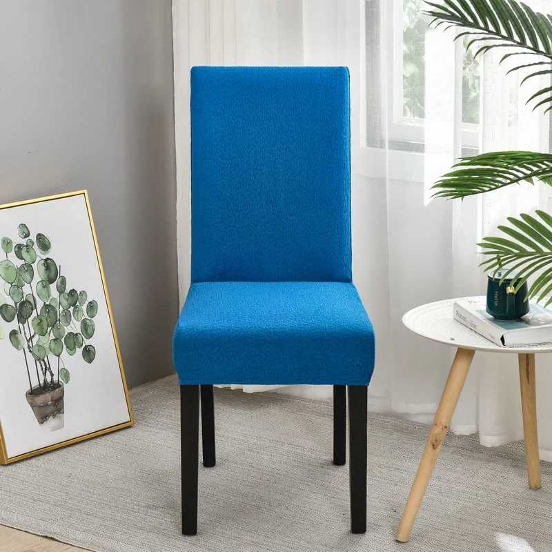 Housse de Chaise Imperméable Bleu