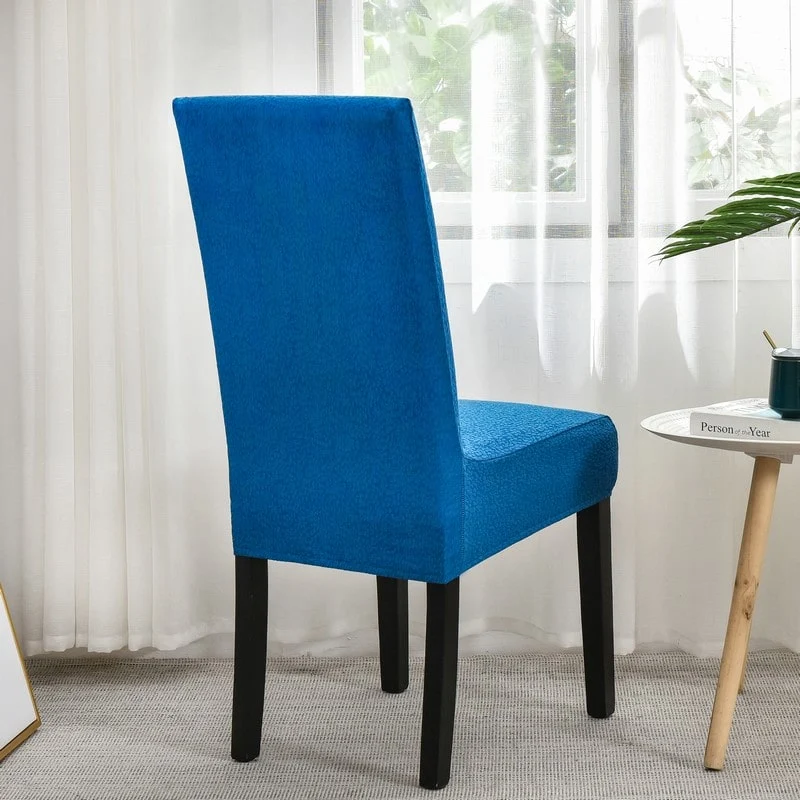 Housse de Chaise Imperméable Bleu