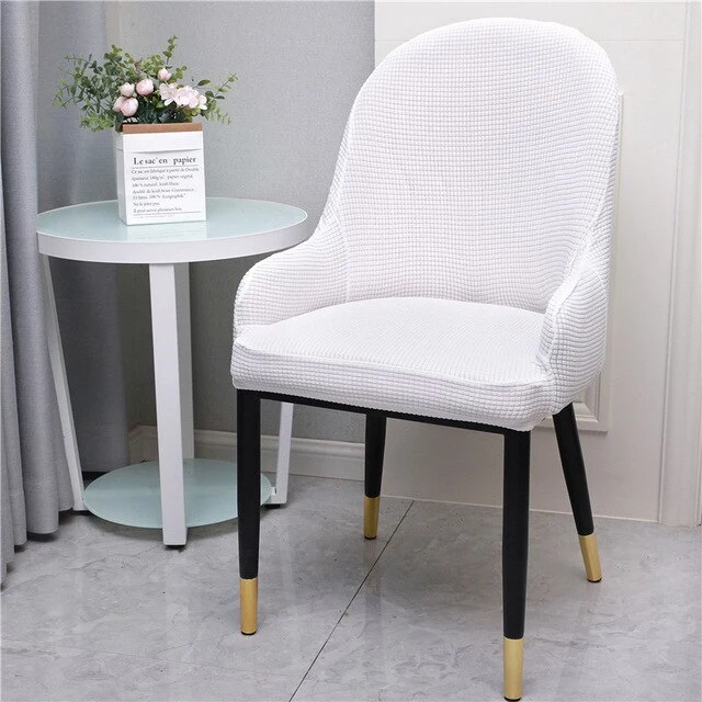Housse de chaise scandinave Bjorli Blanc