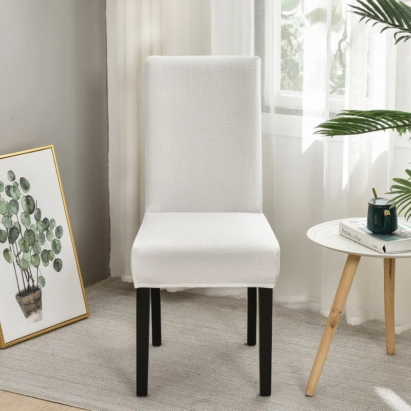 Housse de Chaise Imperméable Blanche