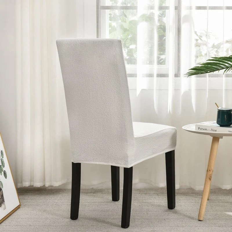 Housse de Chaise Imperméable Blanche