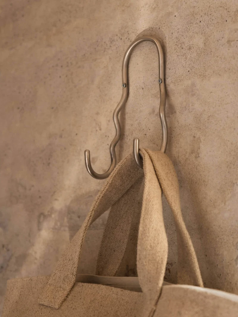 Curvature Double Hook - Stainless Steel