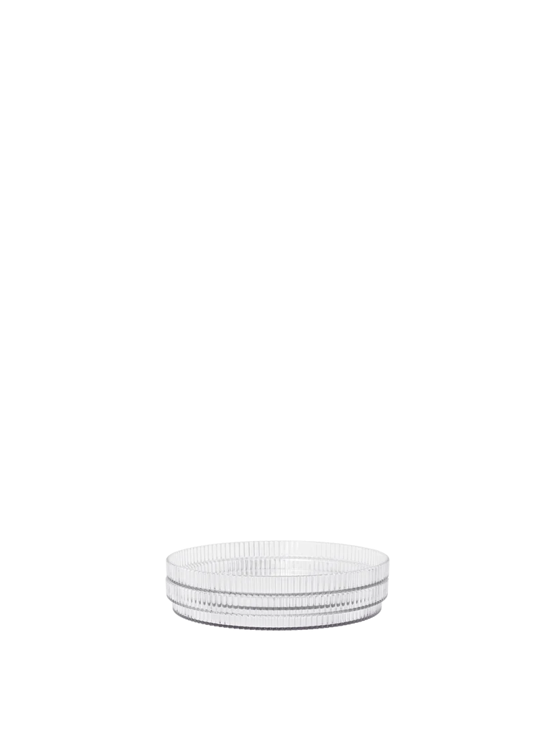 Ripple Kids Plates - Set of 2 - Clear