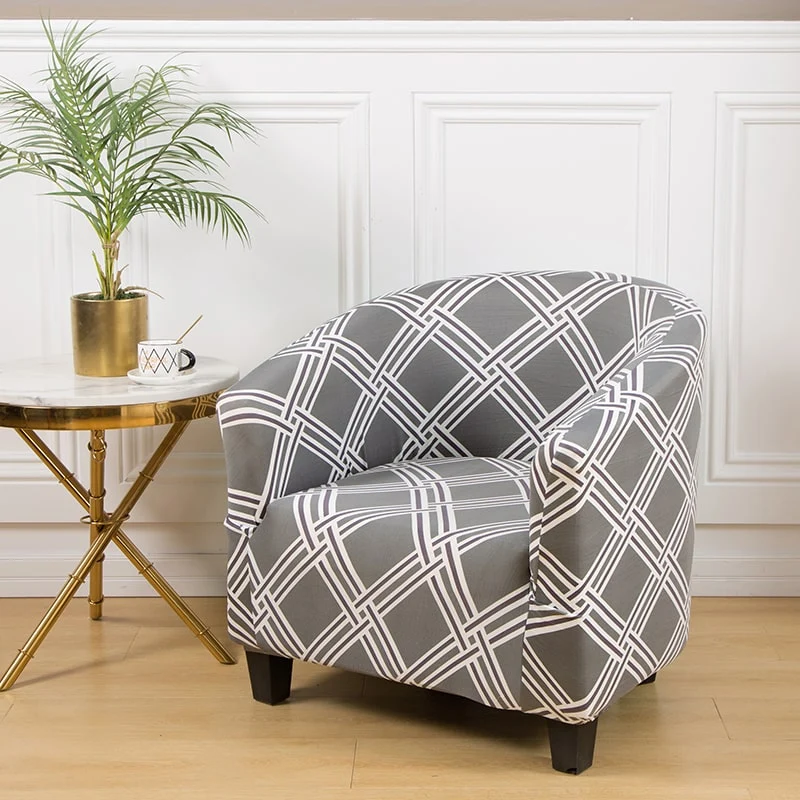 Housse de fauteuil cabriolet Entrelas Gris