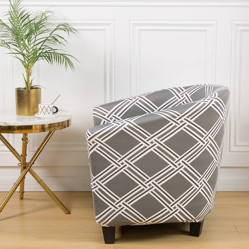 Housse de fauteuil cabriolet Entrelas Gris