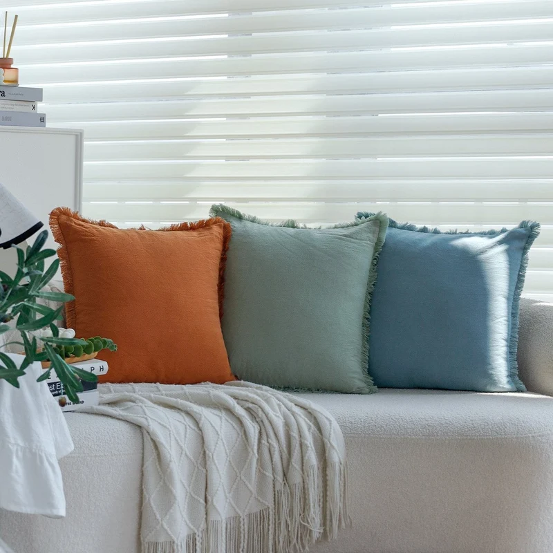 Pillow Cover - Fringe | 18x18 | 20x20 | 12x20