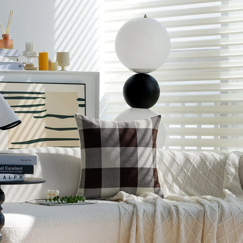 Pillow Cover - Checkered | 18x18 | Last Chance