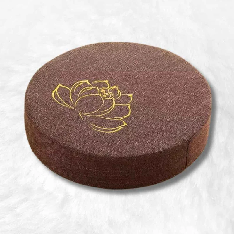 Coussin de Méditation Bouddhiste marron