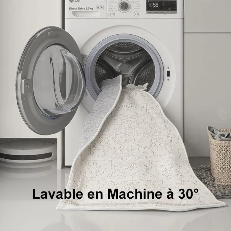 Tapis imperméable à motifs, dos antidérapant