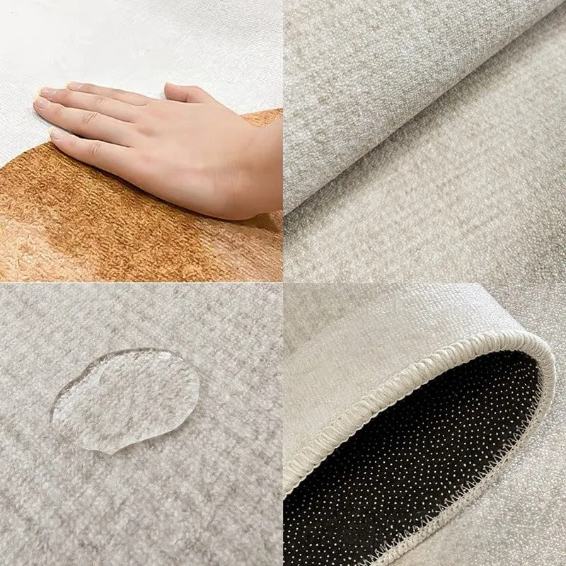 Tapis imperméable à motifs, dos antidérapant