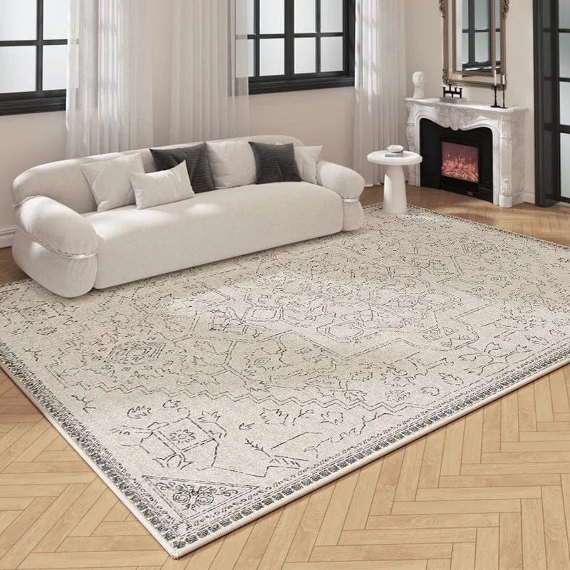 Tapis imperméable à motifs, dos antidérapant