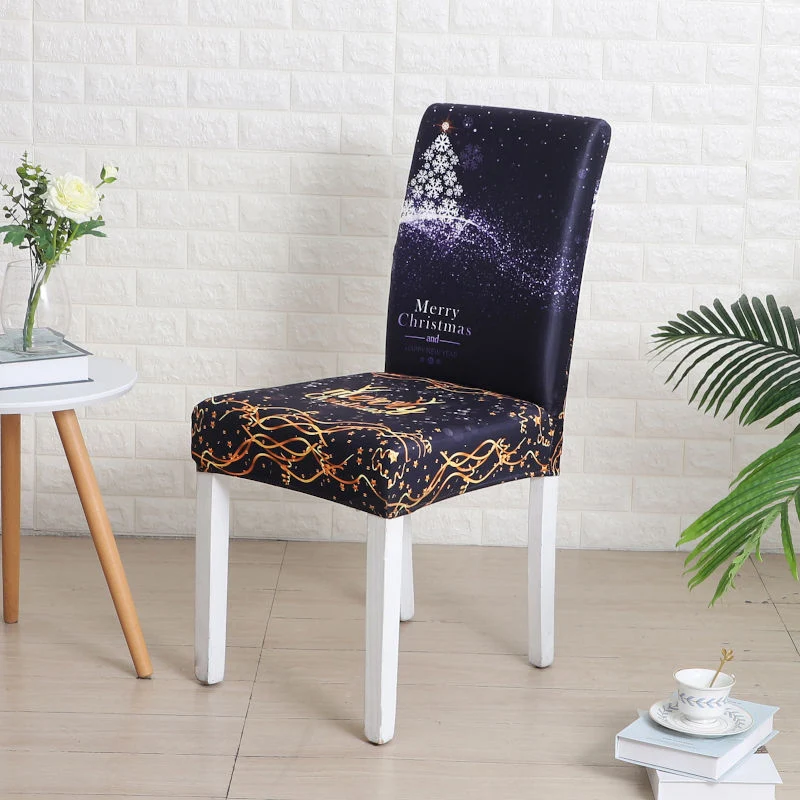 Housse de Chaise Fêtes de fin d'année
