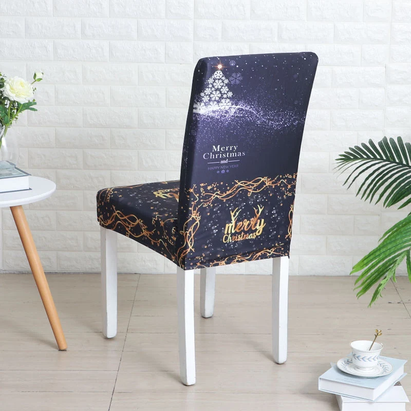 Housse de Chaise Fêtes de fin d'année