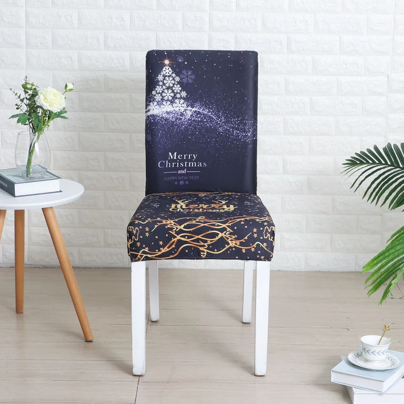 Housse de Chaise Fêtes de fin d'année