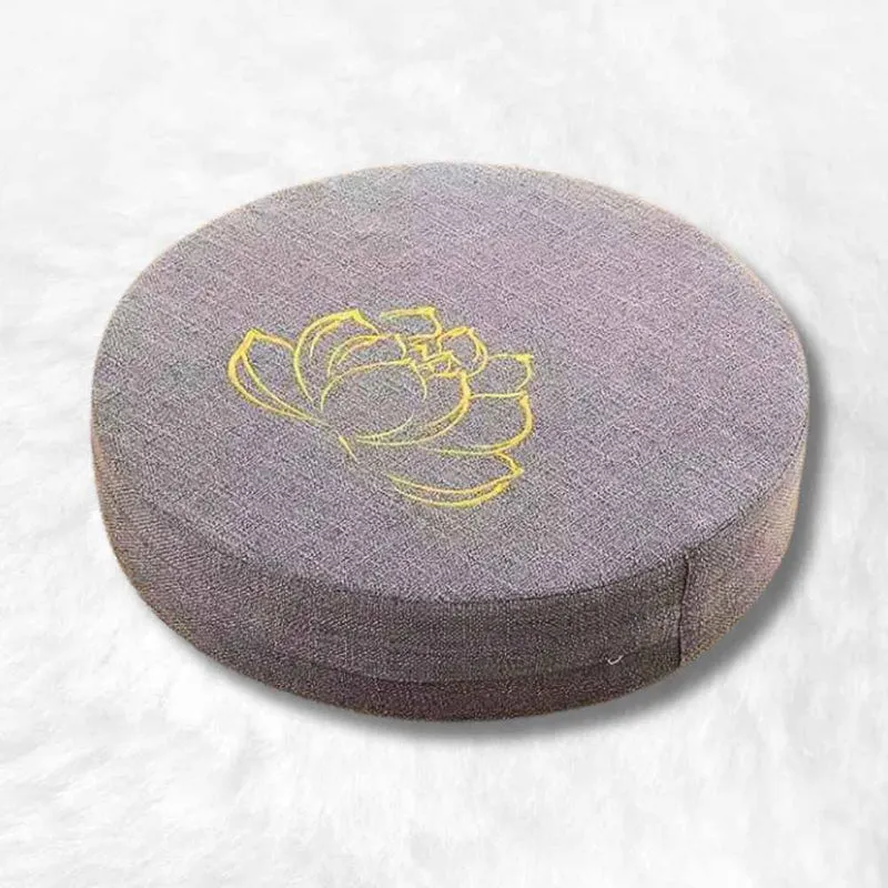 Coussin de Méditation Bouddhiste gris