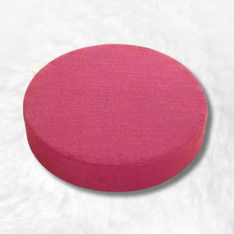 Coussin Yoga d'Assise rose !