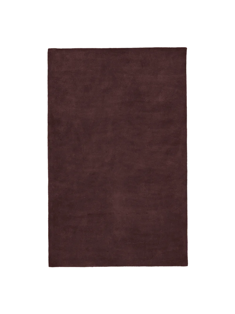 Stille Tufted Rug - Dark Pecan