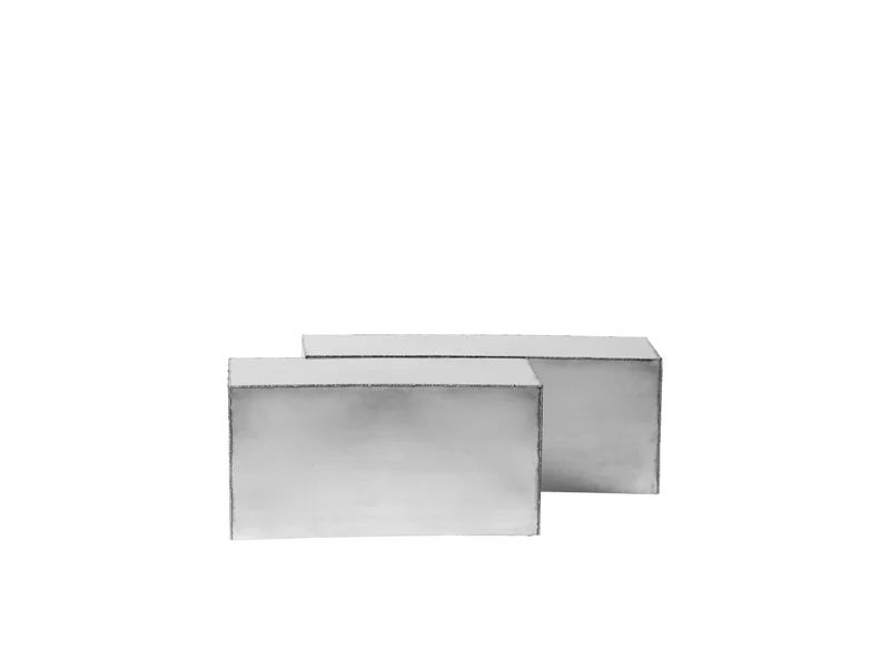 Ferra Coffee Tables - Stainless Steel