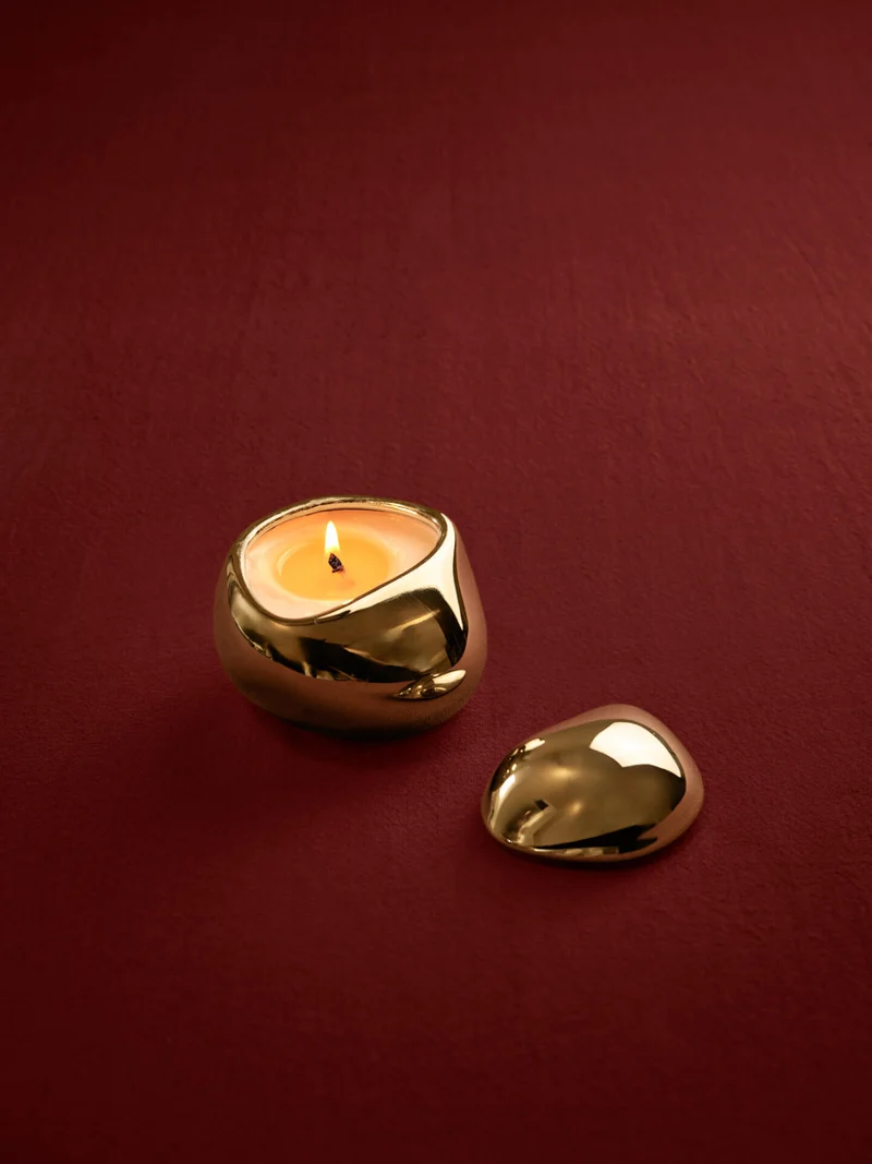 Bellure Scented Candle - Brass Finish
