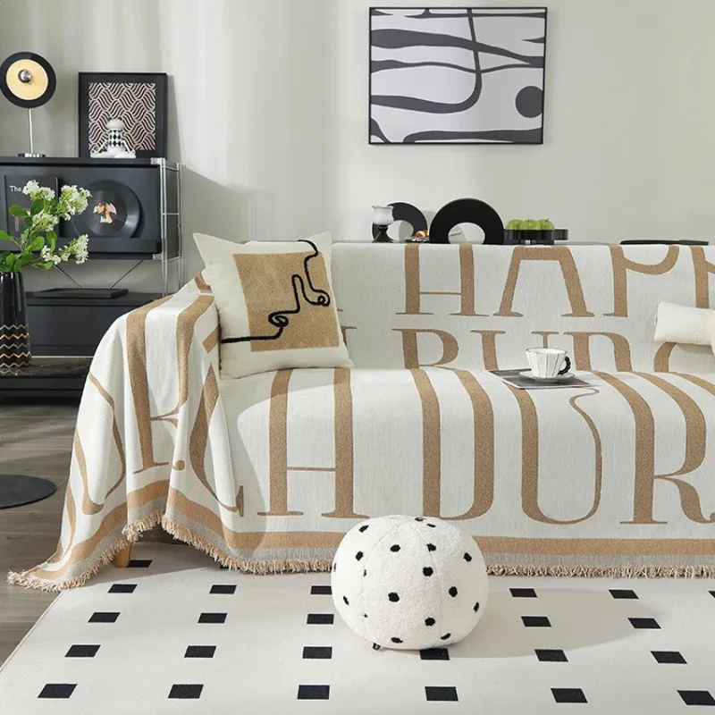 Jeté De Canapé Nubéa Beige