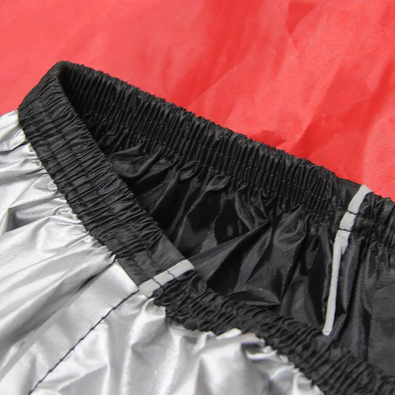 Housse Moto Extérieure Armotex Noir Et Rouge