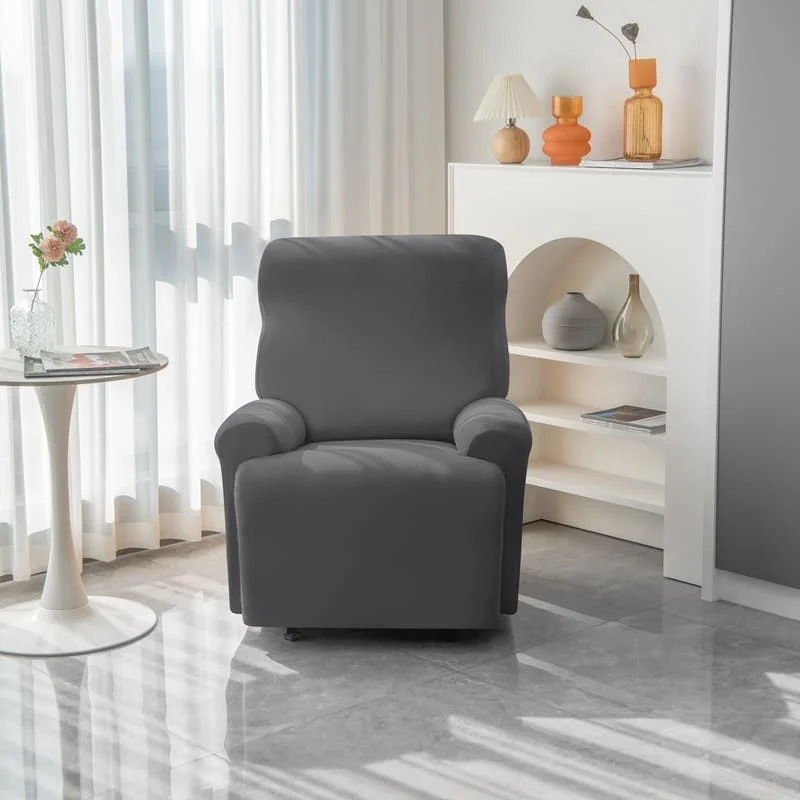 Housse de Fauteuil Relax Gris Foncé